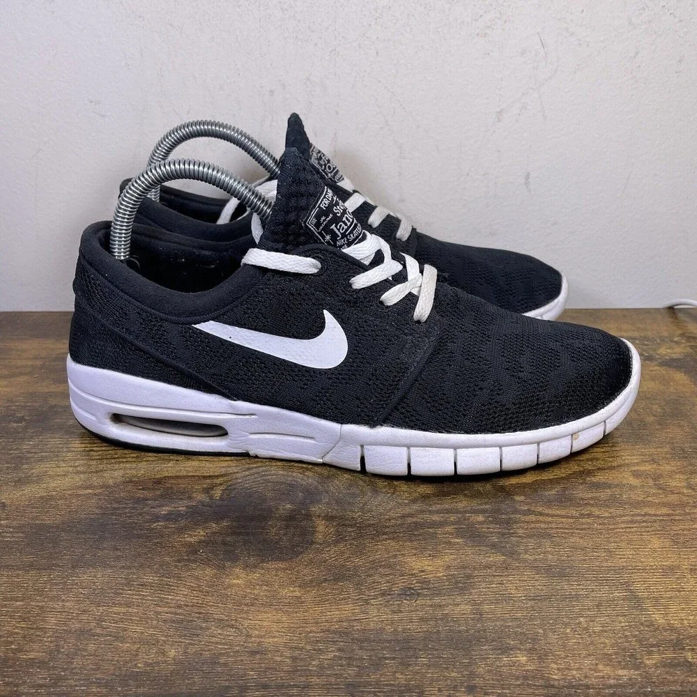 Nike SB Stefan Janoski Shoes Men's Size 7.5 631303-010 Black Running Sneakers